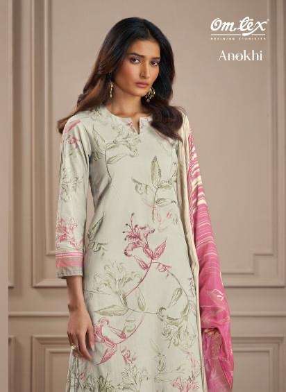 Omtex anokhi series 7261 lawn cotton wholesale suit