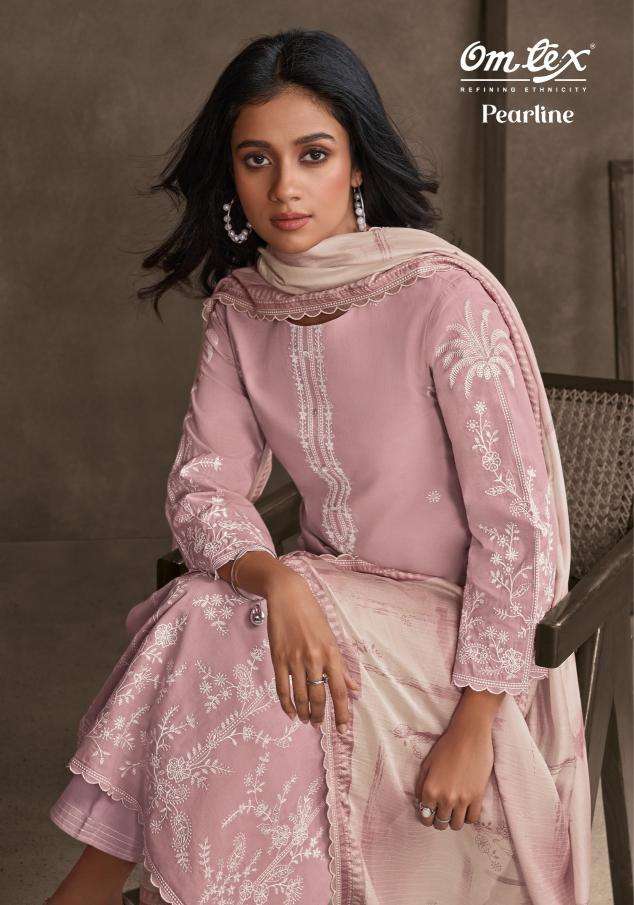 Omtex pearline series 7331 lawn cotton wholesale suit