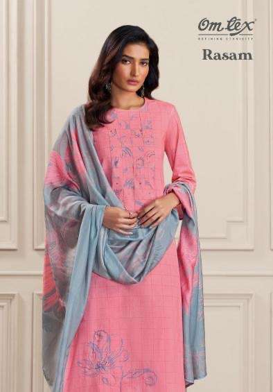 Omtex rasam series 7231 lawn cotton wholesale suit