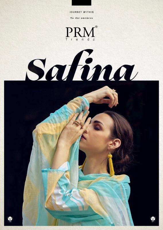 prm trendz safina series 12051-12056 lawn cotton wholesale suit 