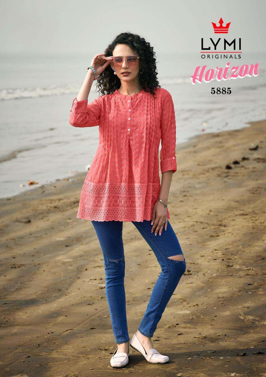 Rangoon horizon series 5881-5886 chiffli georgette wholesale tops