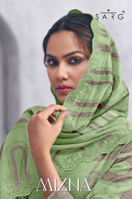 Sarg mizna cotton lawn wholesale suit