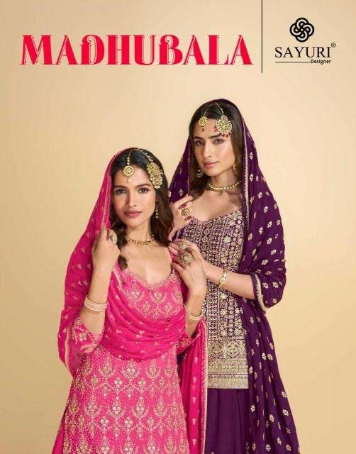 Sayuri madhubala series 5800-5802 georgette wholesale suit