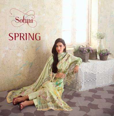 sohni spring vol 14 series 211-214 linen wholesale suit