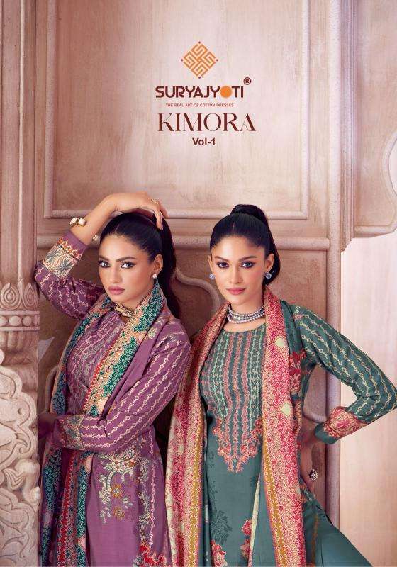 suryajyoti kimora vol 1 series 1001-1006 PURE MODAL wholesale salwar suit