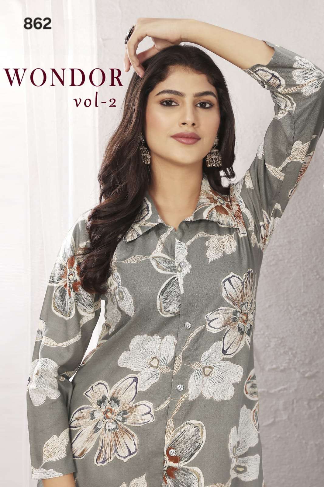 Wondor vol 2 series 860-862 premium rayon co-ord sets