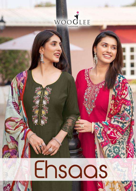 wooglee ehsaas series 2001-2006 viscose weaving wholesale suit 