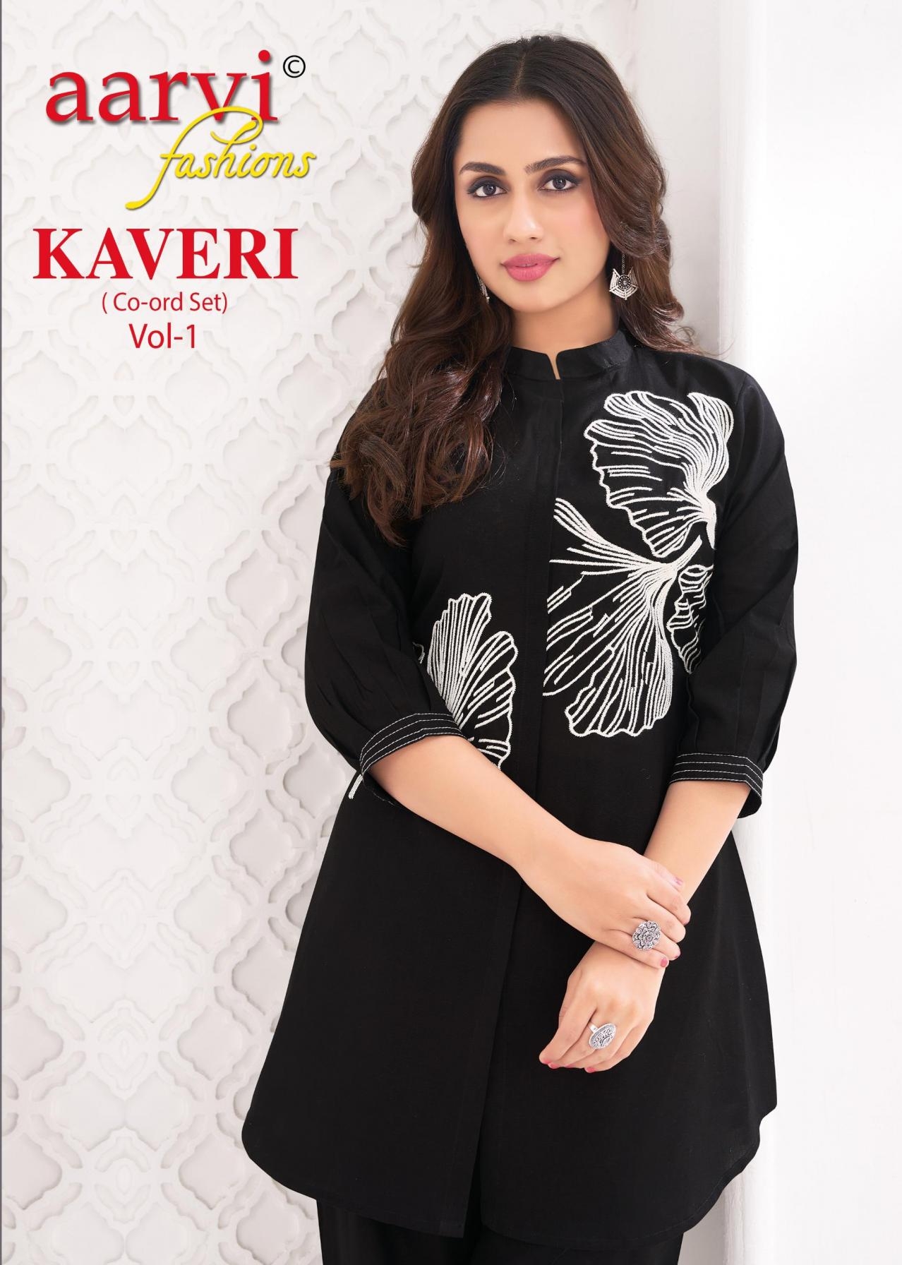 aarvi kaveri vol 1 series 7473-7478 COTTON wholesale co-ord set
