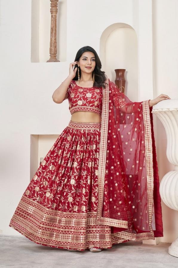 aawiya aalisha vol 1 1011 dola jacquard wholesale lehenga