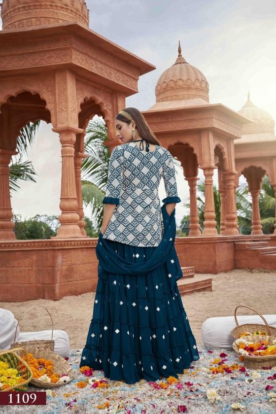 aawiya muraad vol 1 1109 fox georgette wholesale suit