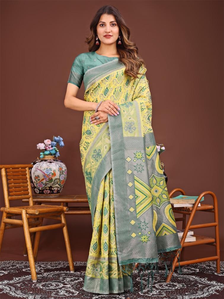 astita KRITIKA series 1001-1006 Linen Cotton wholesale saree