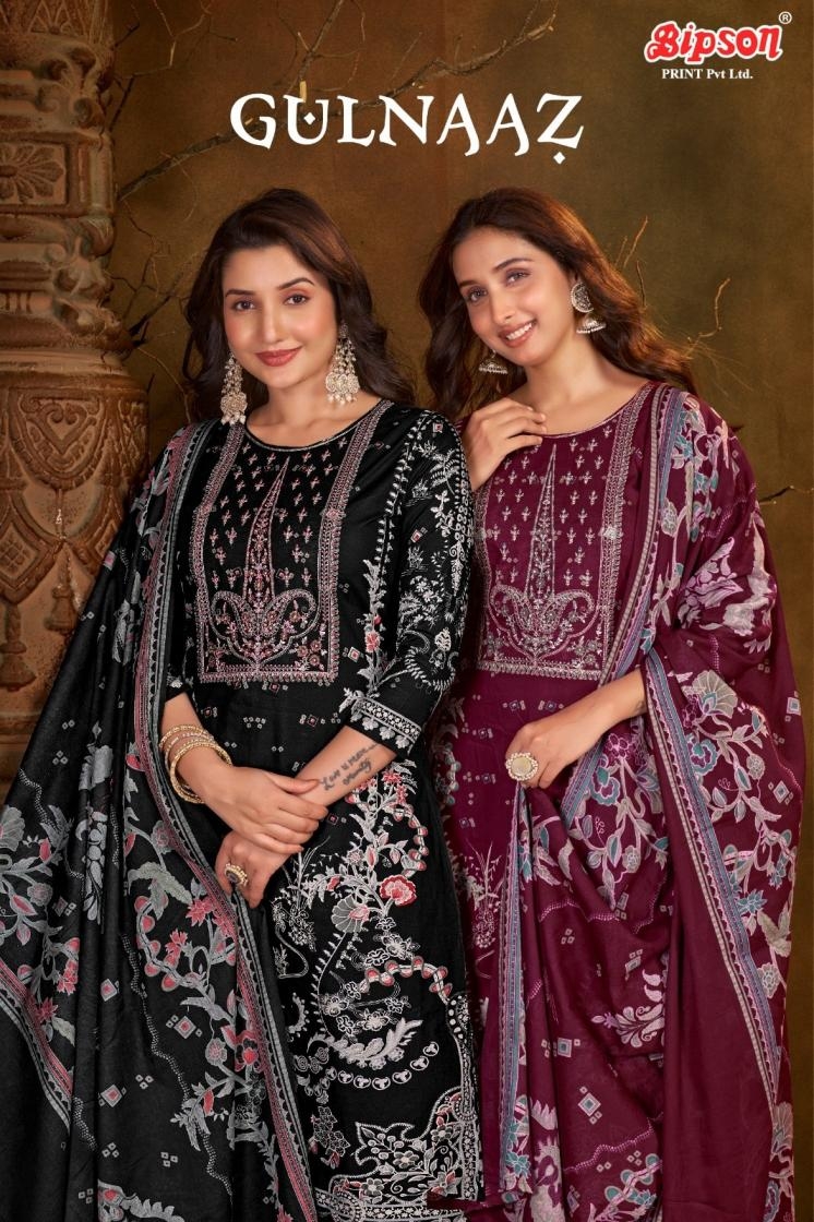 bipson prints gulnaaz 5003 cotton wholesale suit 