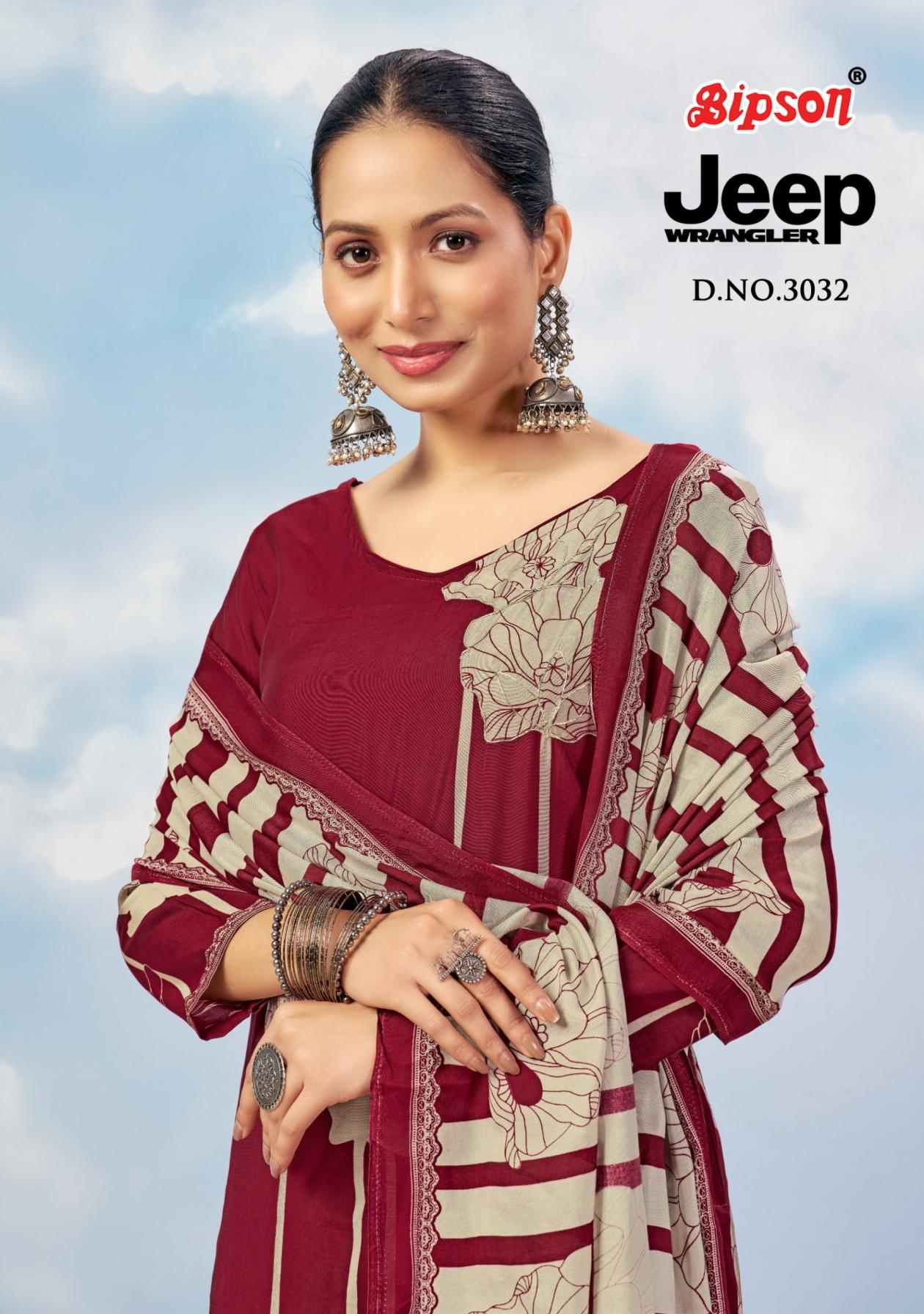 bipson prints jeep wranglar 3032 roman silk wholesale suit 