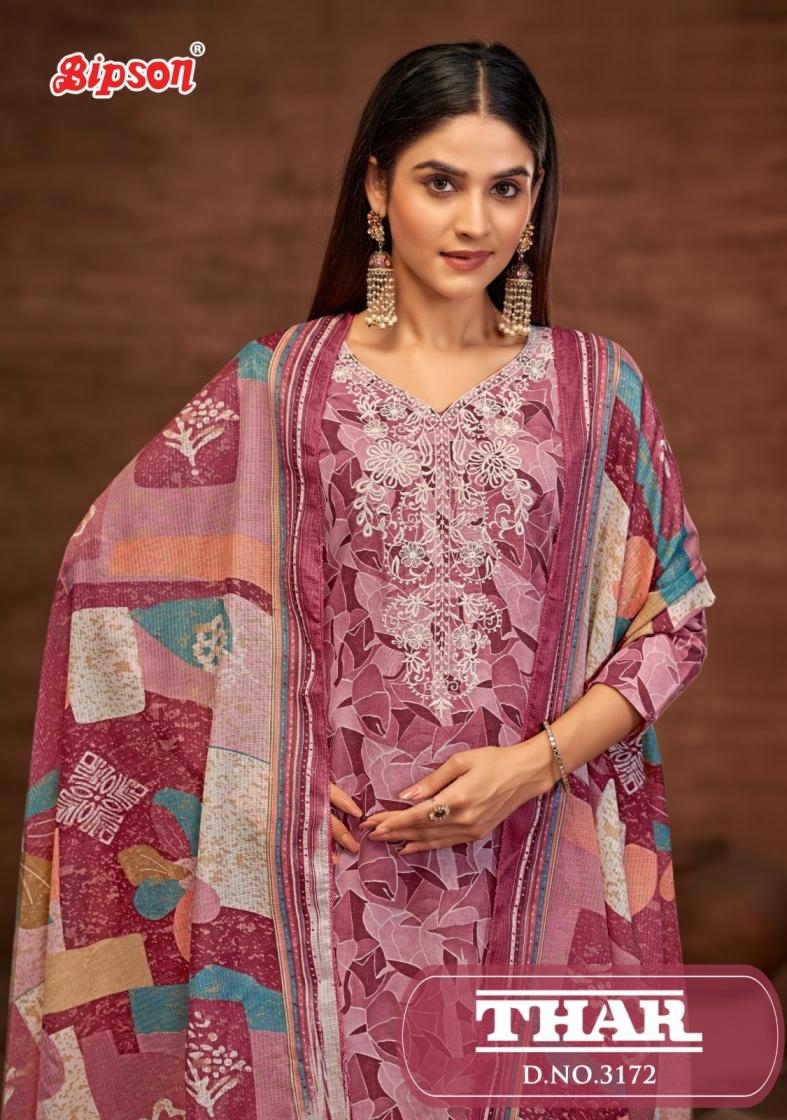 bipson prints thar 3172 cotton wholesale suit 