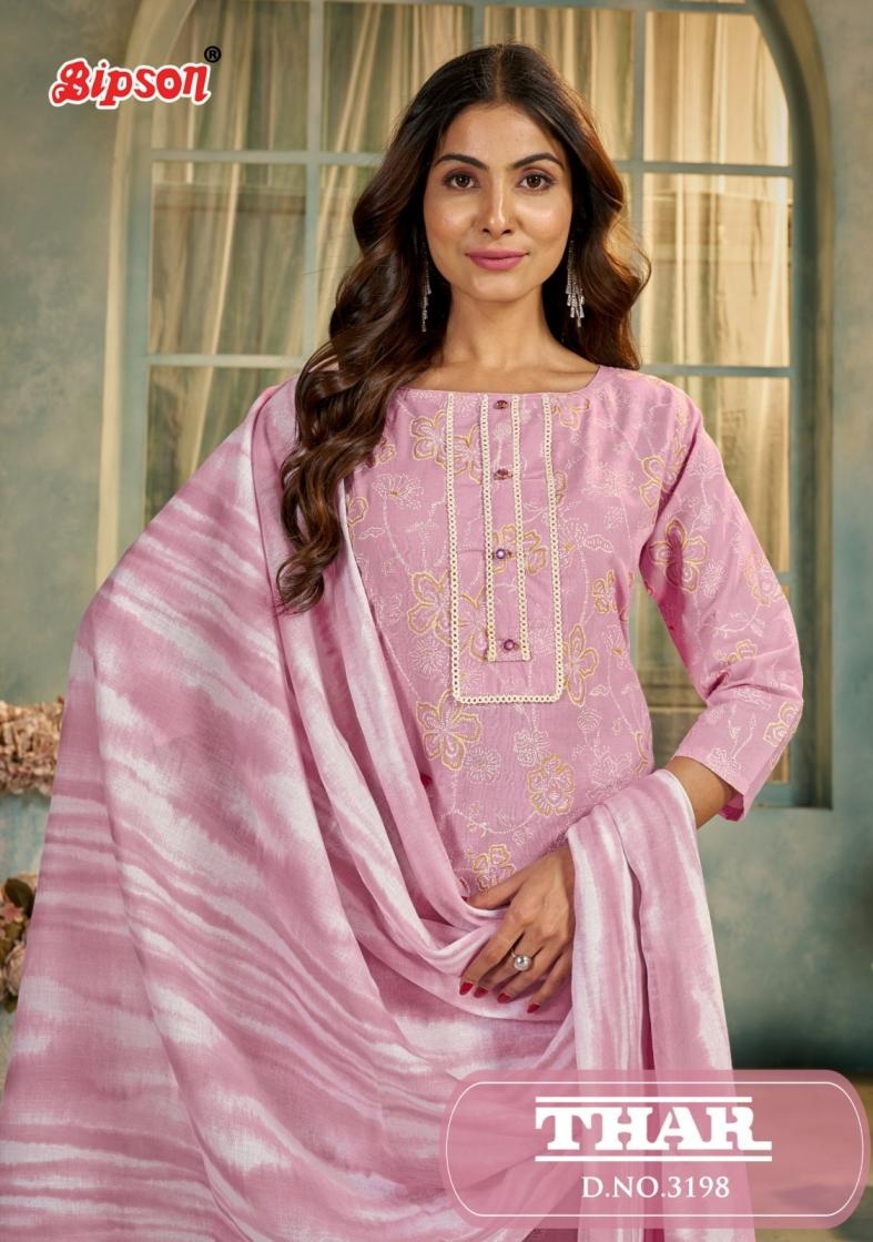bipson prints thar 3198 cotton wholesale suit 