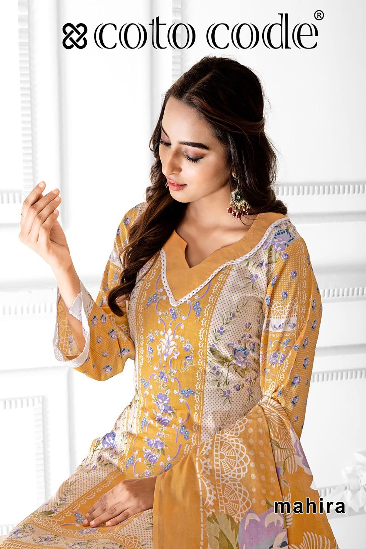 Coto Code Mahira Vol-01 series 1001-1006 Pure Heavy Lawn Cotton wholesale suit 