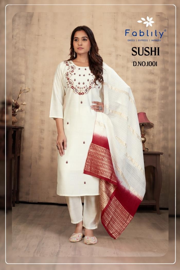 fablily sushi series 1001-1006 vetican gold wholesale suit 