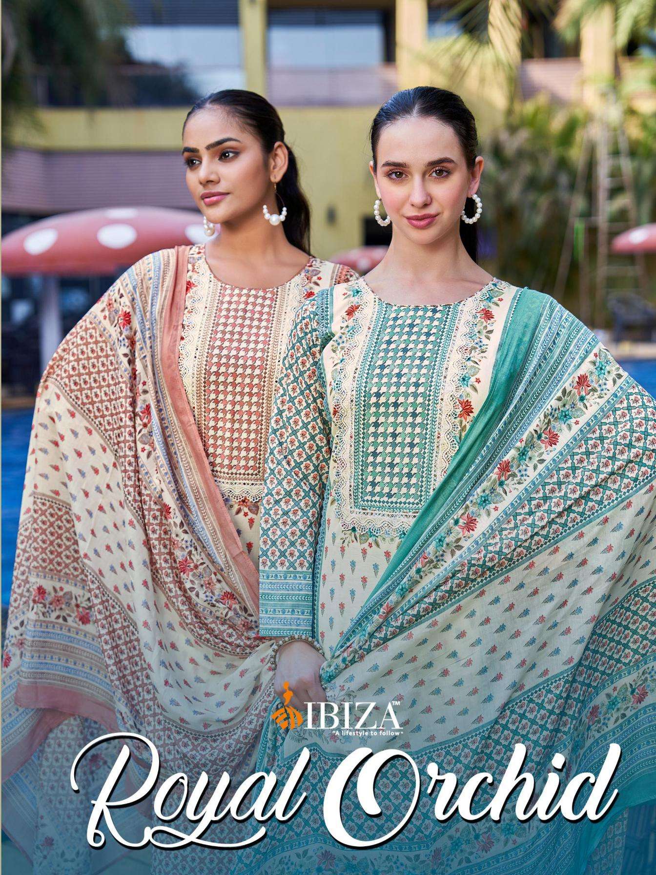 ibiza royal orchid series 15907-15910 cotton wholesale suit 
