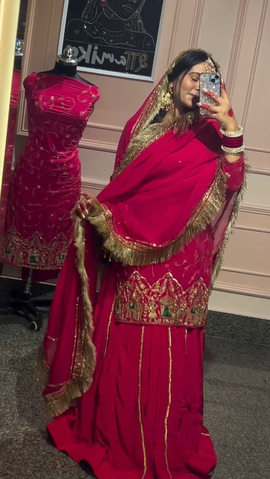 JINAAM :  5865 Natural crep silk wholesale suit 