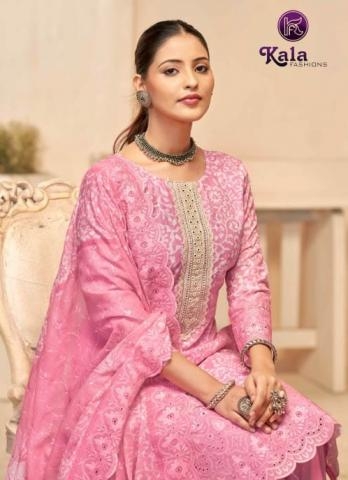 kala fashion sakshi series 1001-1006 p.c cotton wholesale suit