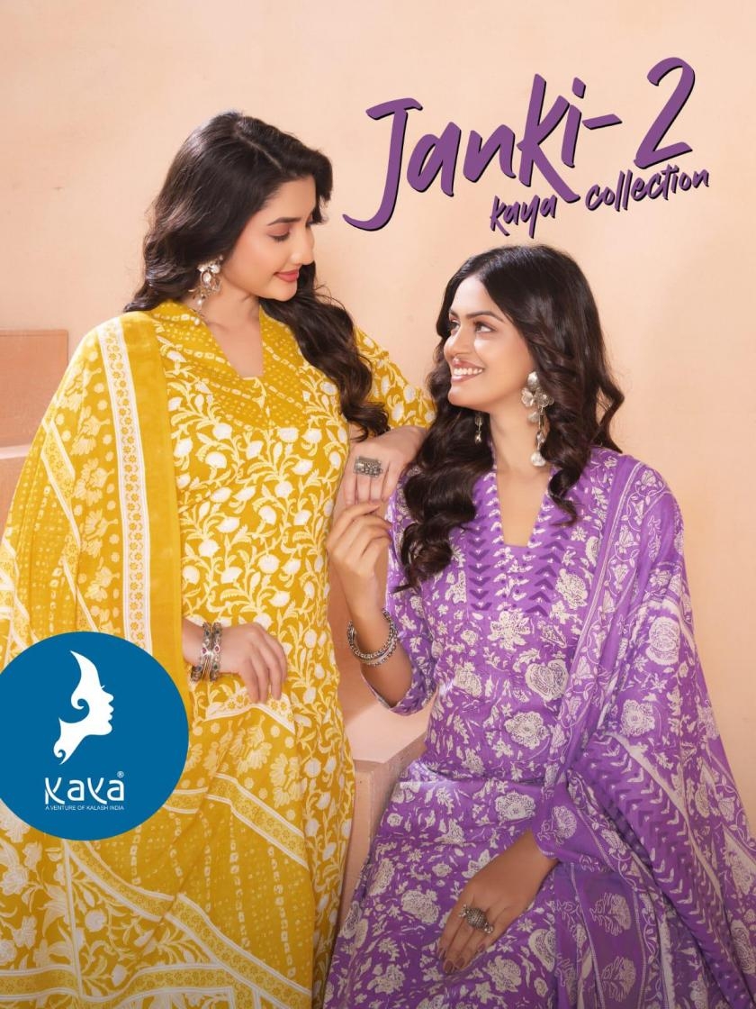 kaya janki vol 2 series 01-06 COTTON wholesale suit 