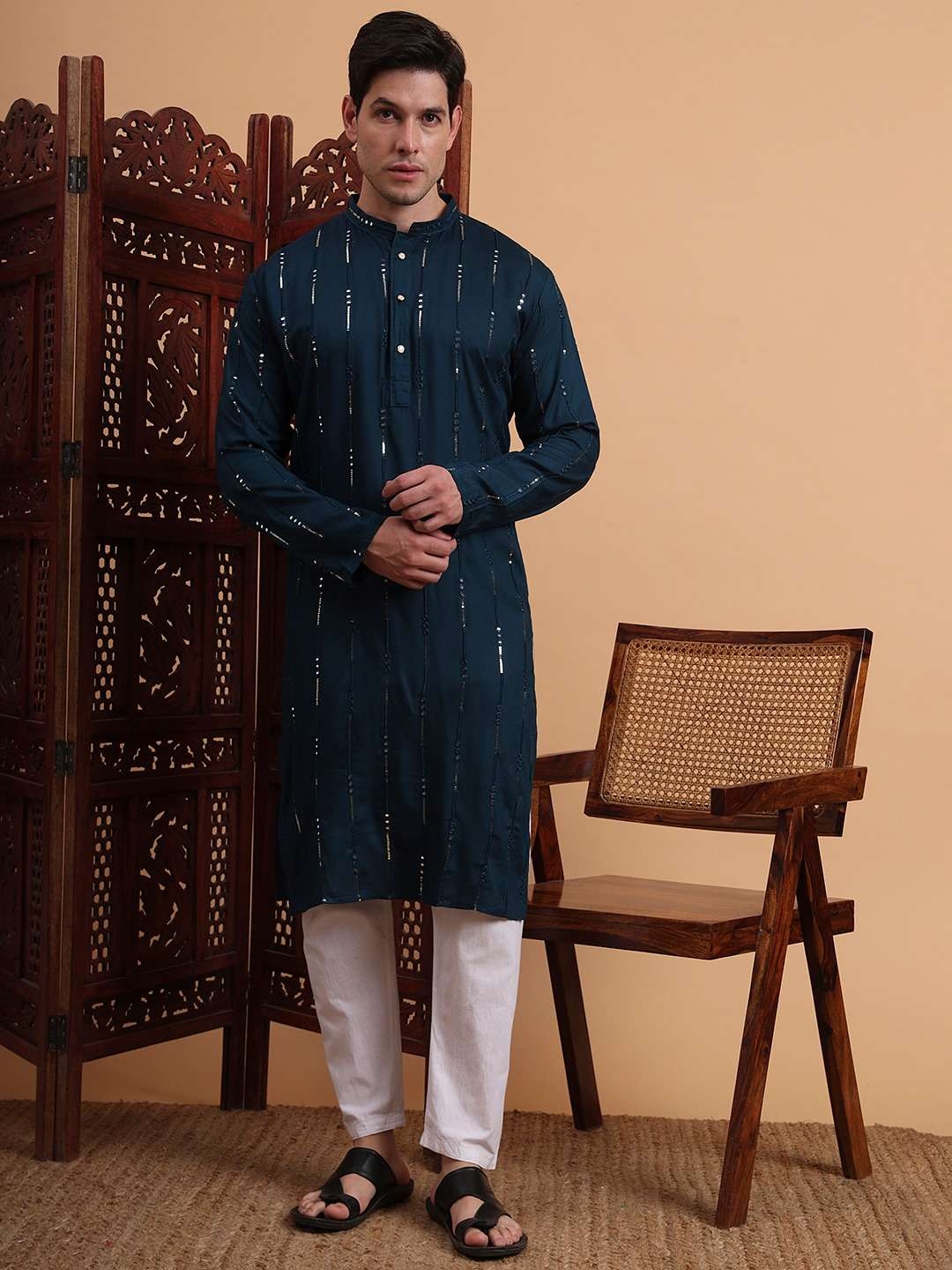 killer vol 6 rayon shop trendy fully stitch chikankari work kurta for mens