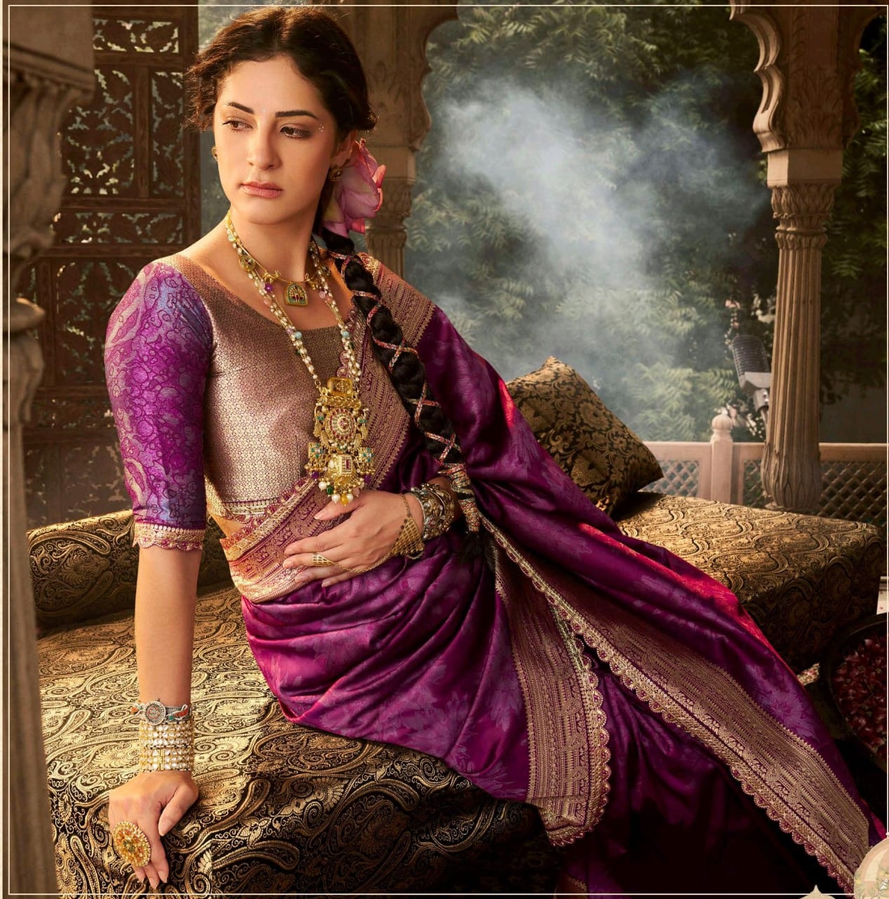 Kira Kalaya Silk Soft Banarasi Silk Fancy wholesale saree