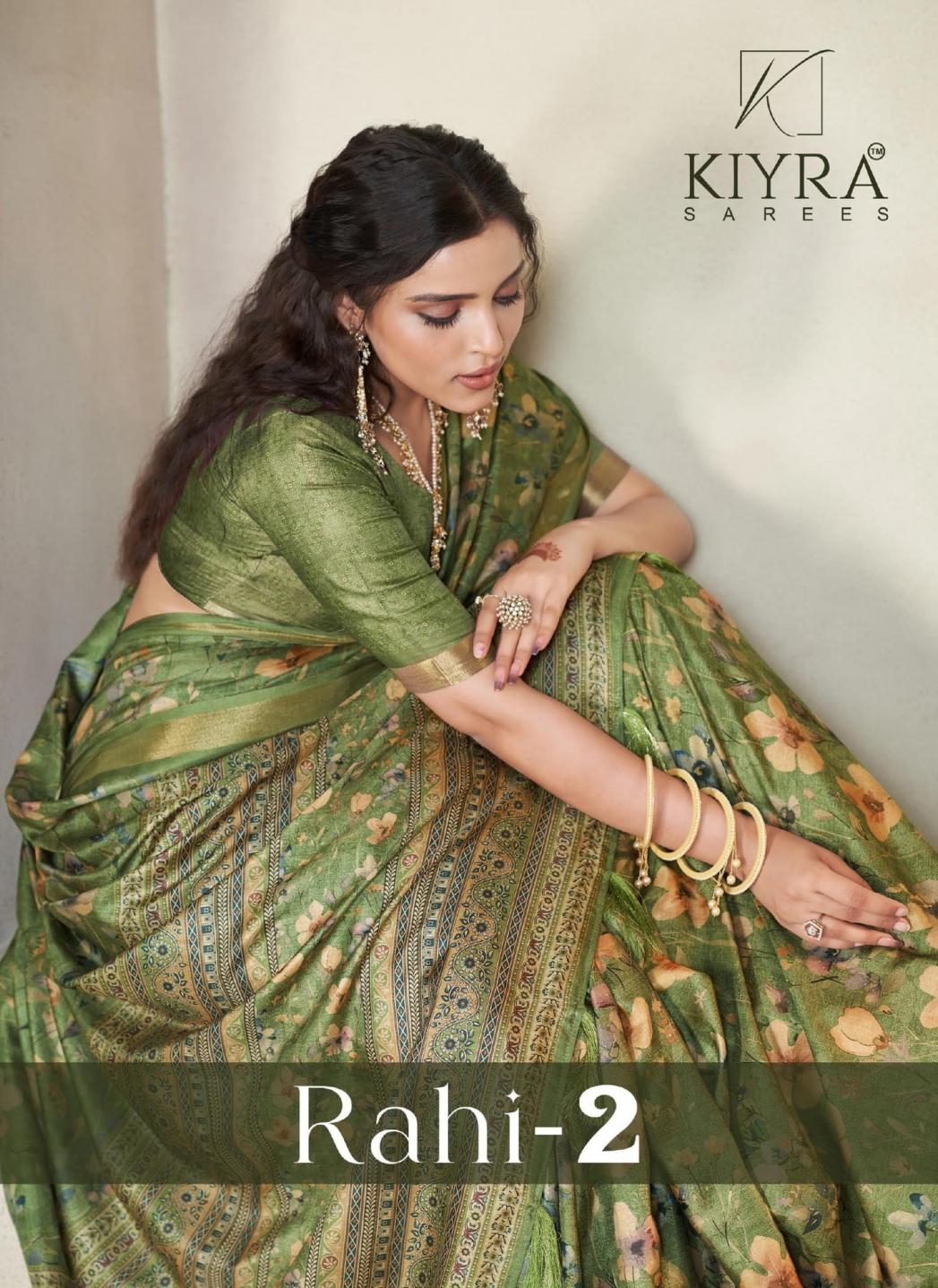kiyra rahi vol 2 series 1001-1006 tussar silk wholesale saree