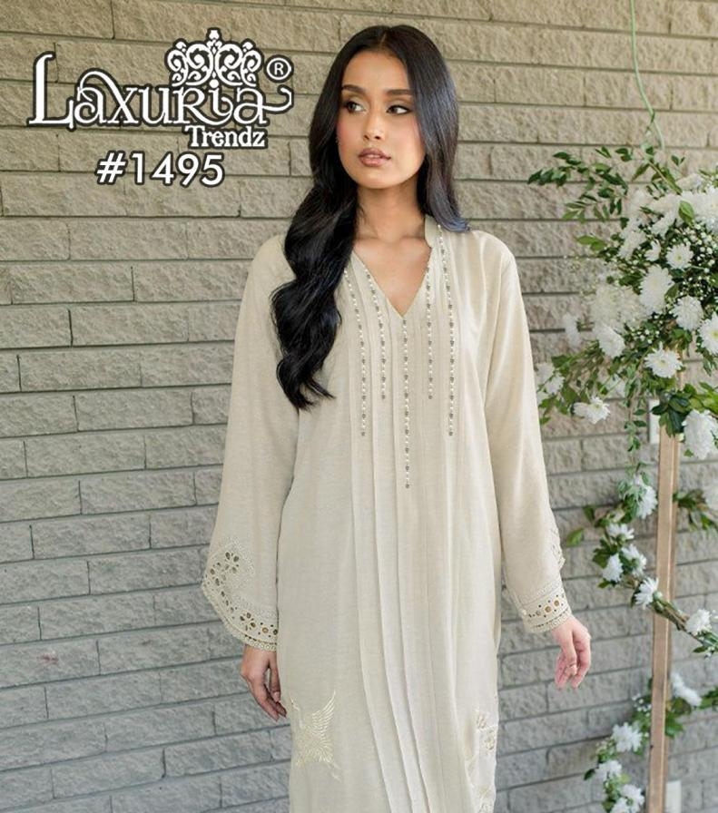 laxuria trendz 1495 velour slub wholesale suit 