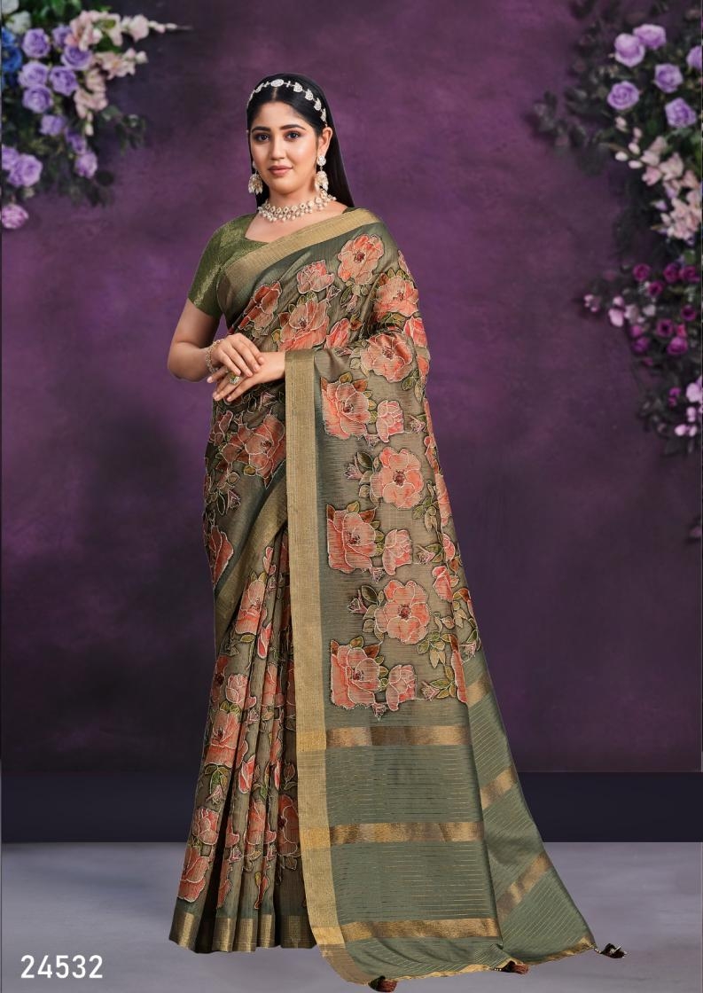 mahotsav norita 24500 b series TUSSAR SILK wholesale saree