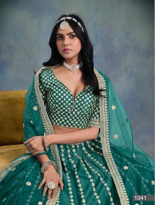 mehvish ayana series 1041-1044 art silk traditional wear unstitch chaniya choli