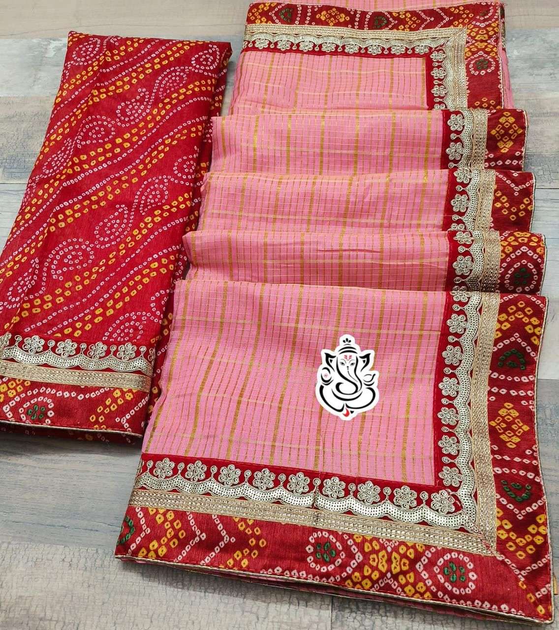 Ms brand special mandal collection Cotton Silk wholesale saree