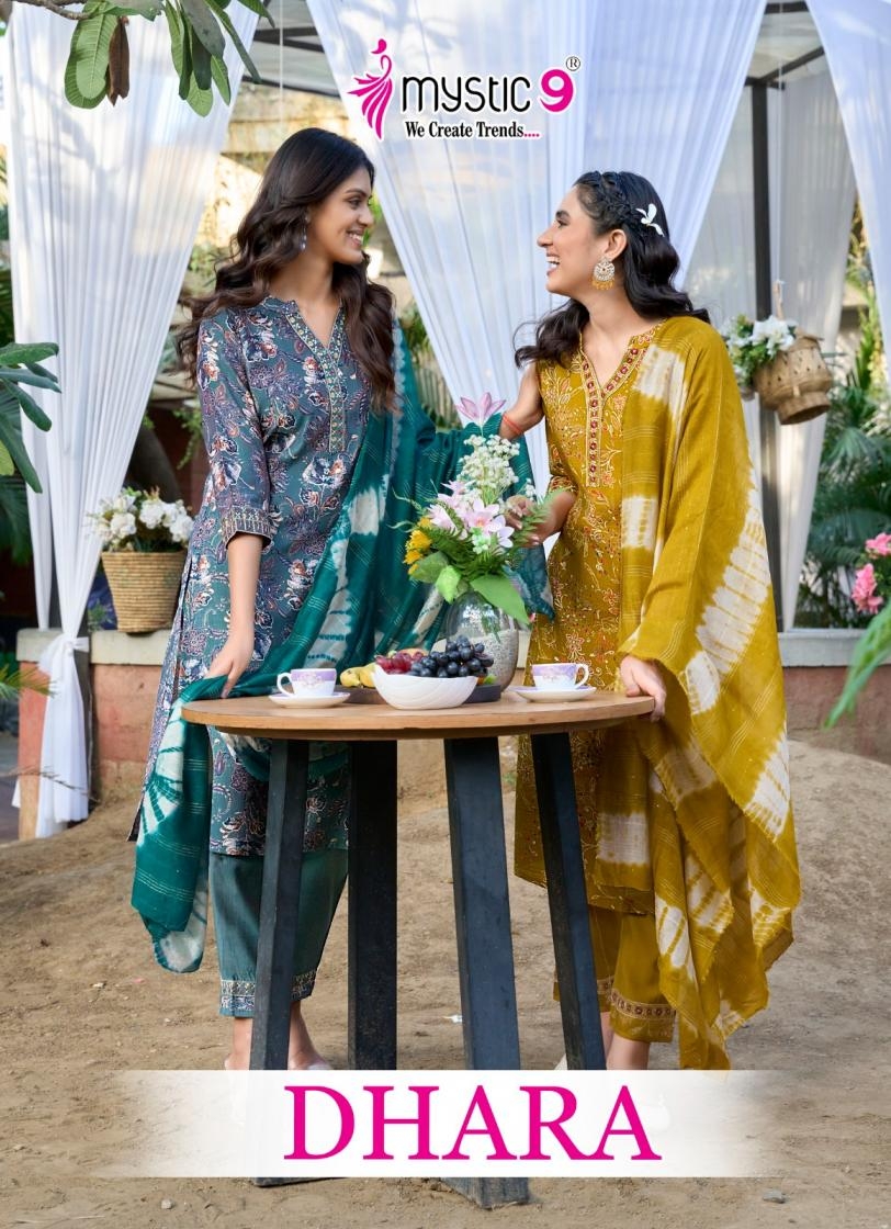 mystic9 dhara vol 1 series 1001-1008 vertican wholesale suit 