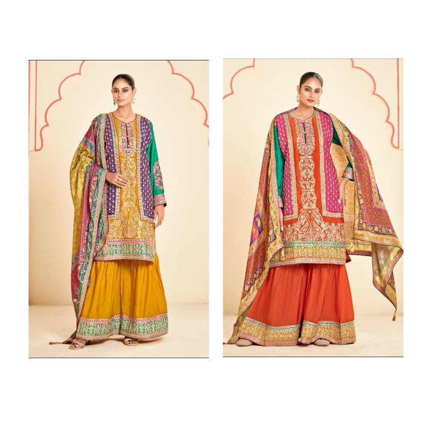 NASIRA Heavy Chinon wholesale suit 