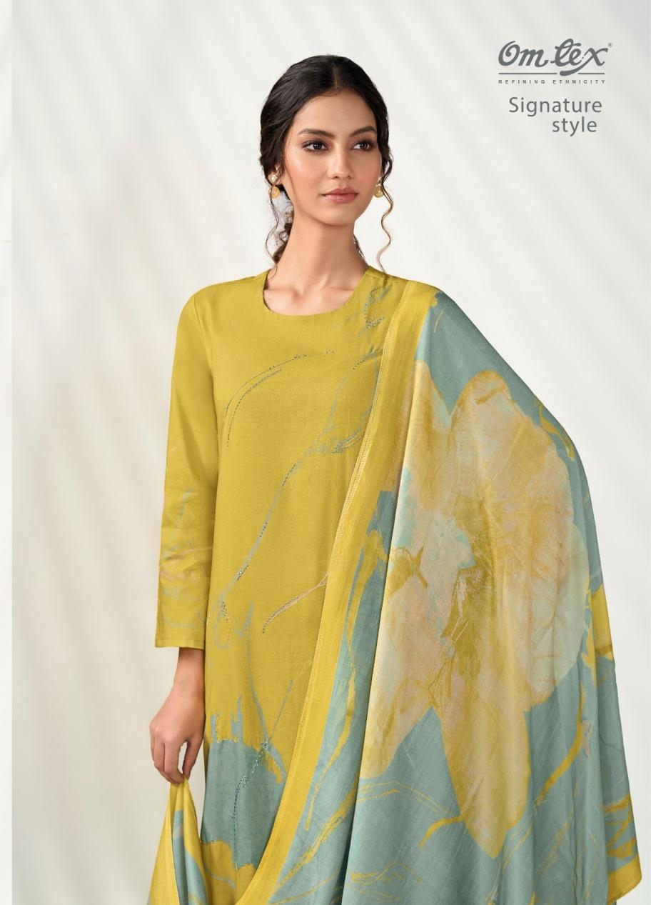 omtex signature style series 7541 lawn cotton wholesale suit 