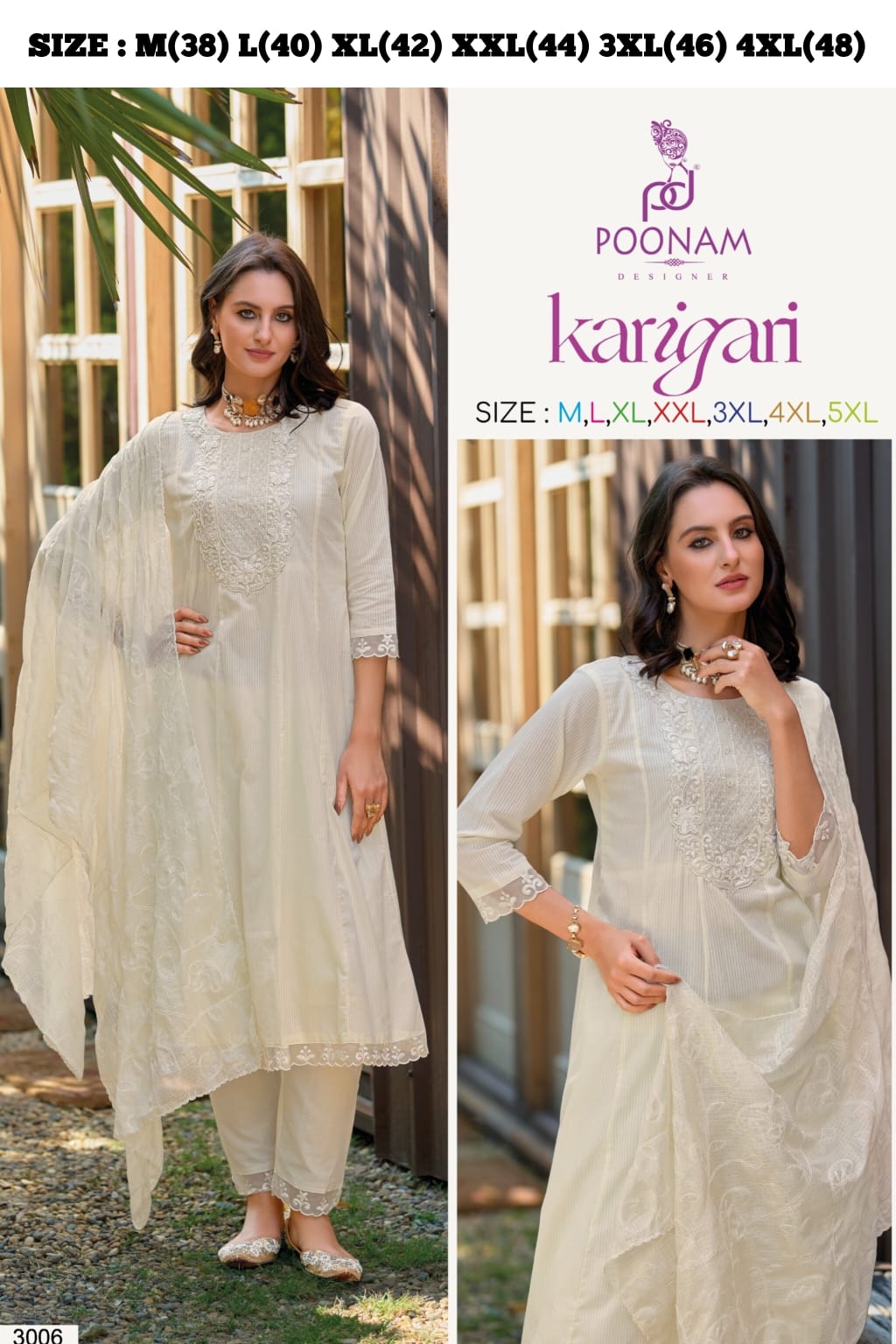 Pure Cotton jecard Fabric with Bombay style Anarkali wholesale suit 