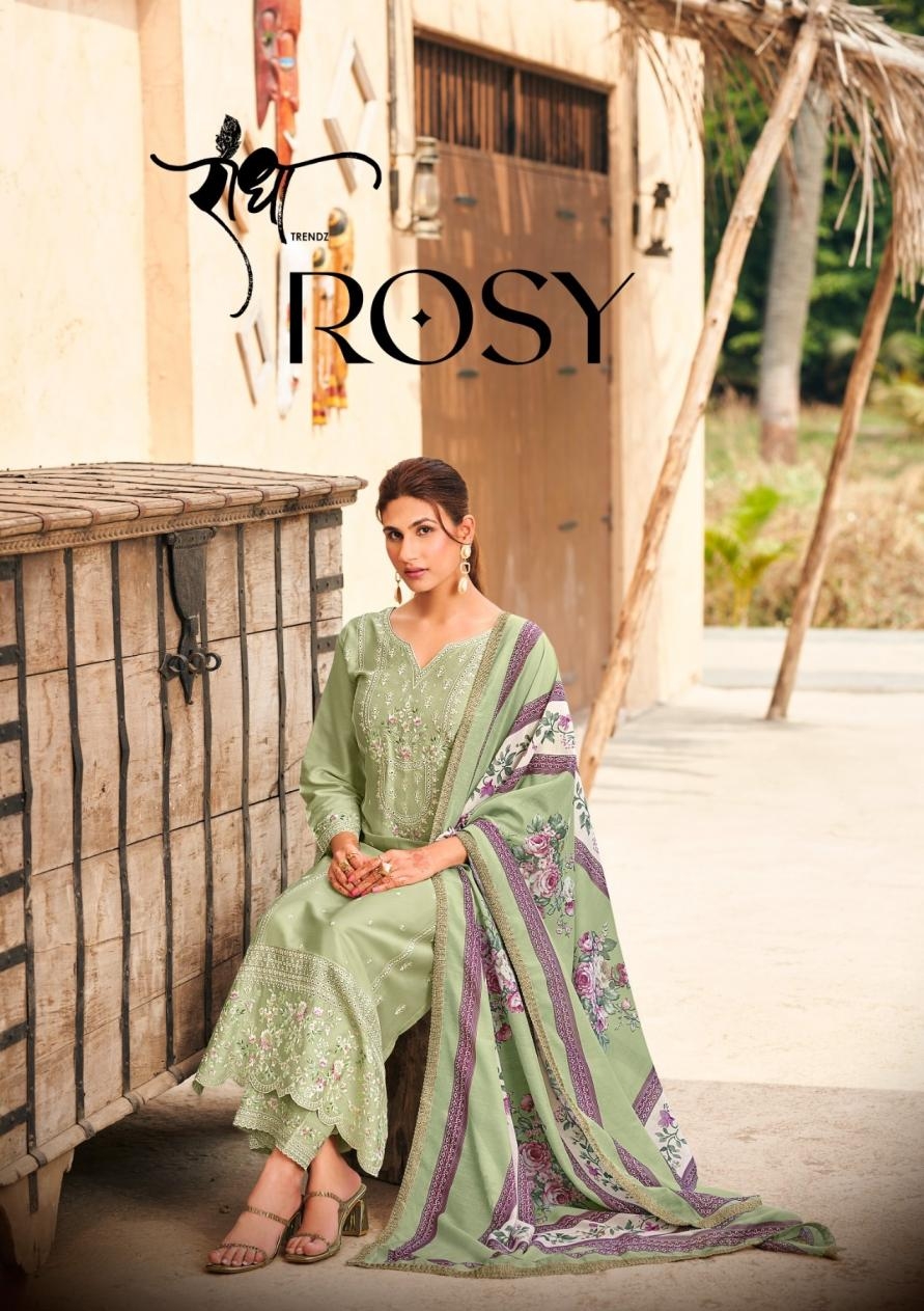 radha trendz rosy series 4071-4076 jam cotton wholesale suit 