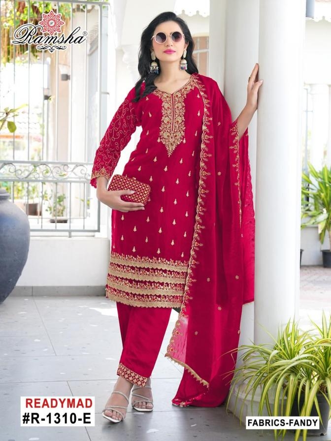 ramsha r 1310nx fancy readymade wholesale suit 