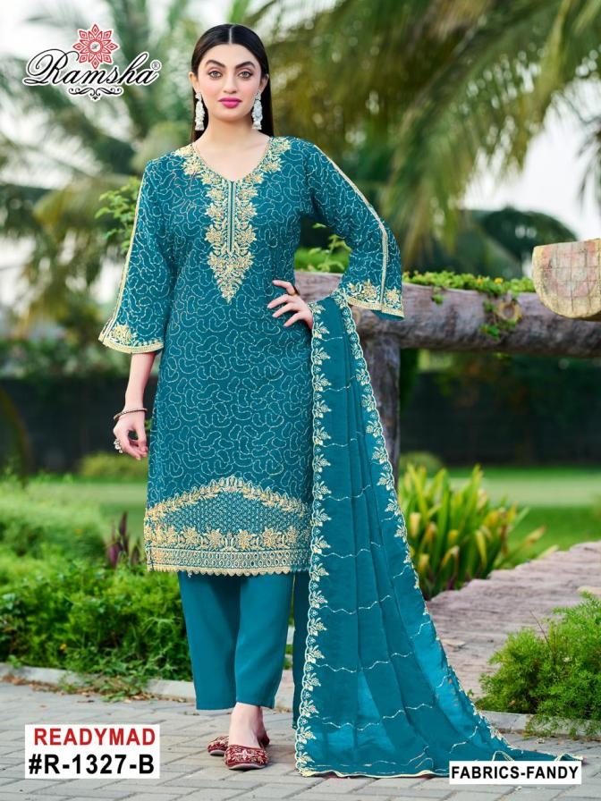 ramsha r 1327 nx abcd fandy readymade wholesale suit 