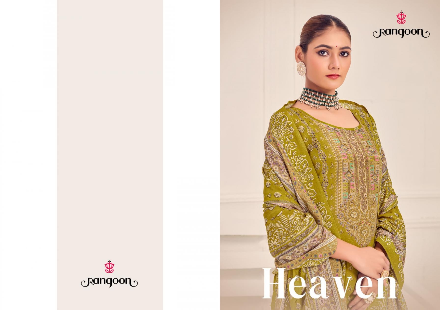 rangoon heaven series 5741-5744 MUSLIN wholesale suit 