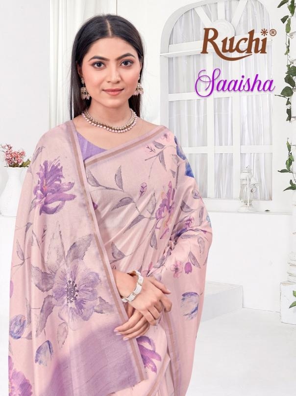 ruchi saisha vol 2 series 40113-40118 TUSSAR SILK wholesale saree