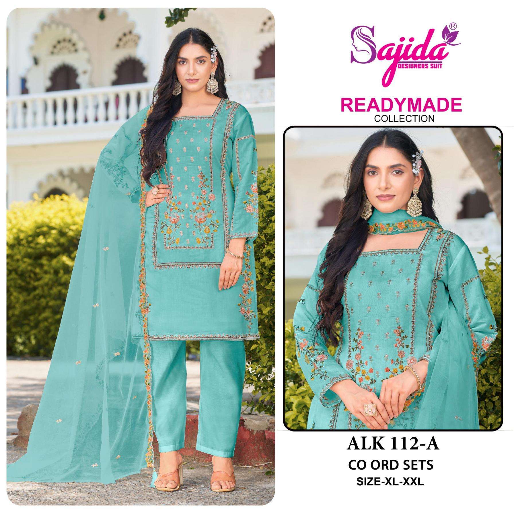 sajida designer alk 112 roman silk wholesale suit 