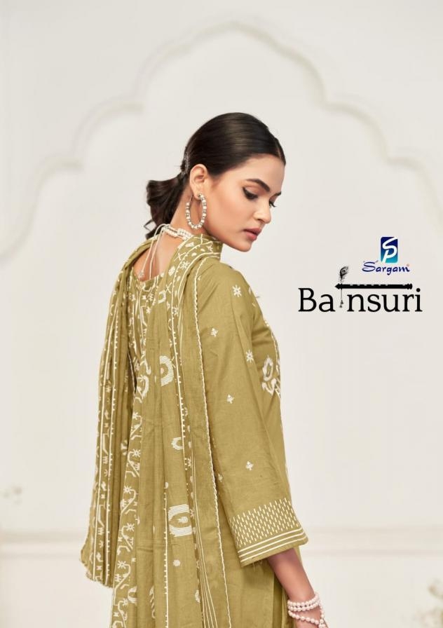 sargam bansuri series 2658 cotton wholesale suit 