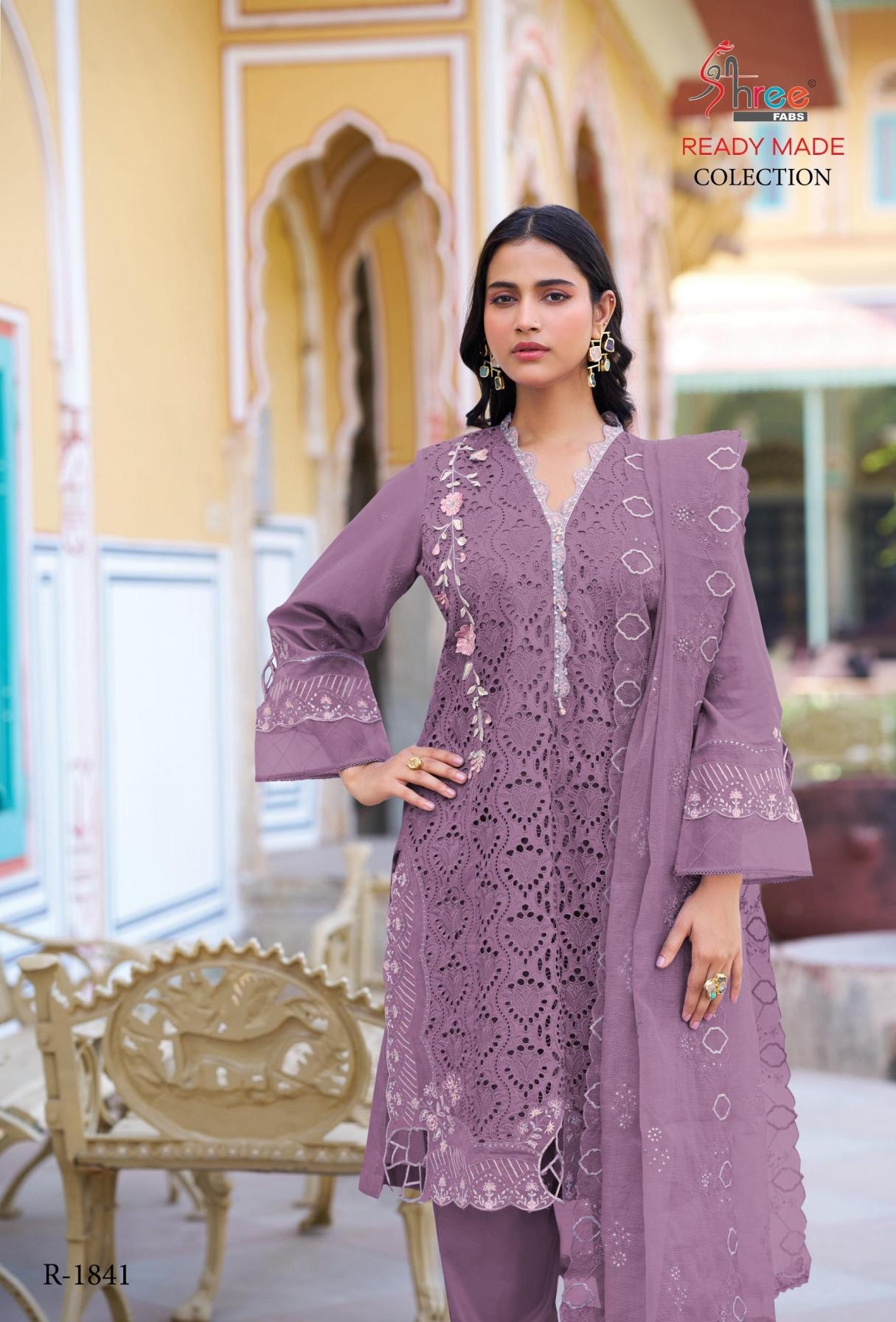shree fabs 1841 cotton cambric wholesale suit 