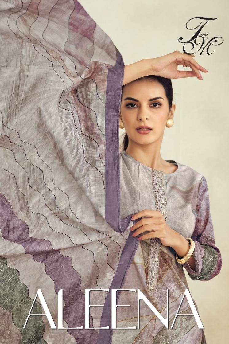 t&m aleena cotton lawn wholesale suit 