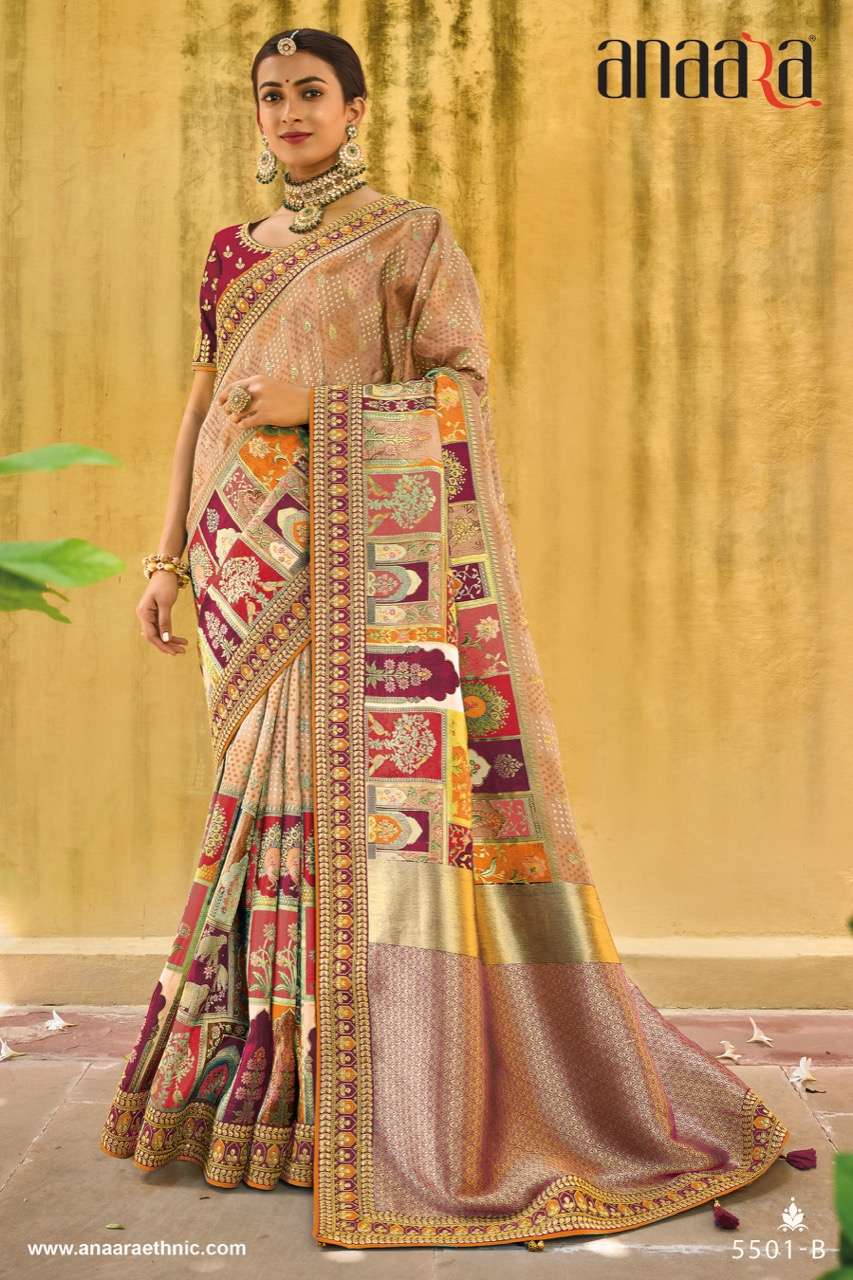TATHASTU SILK FABRIC ZARI WEAVING wholesale saree in surat 