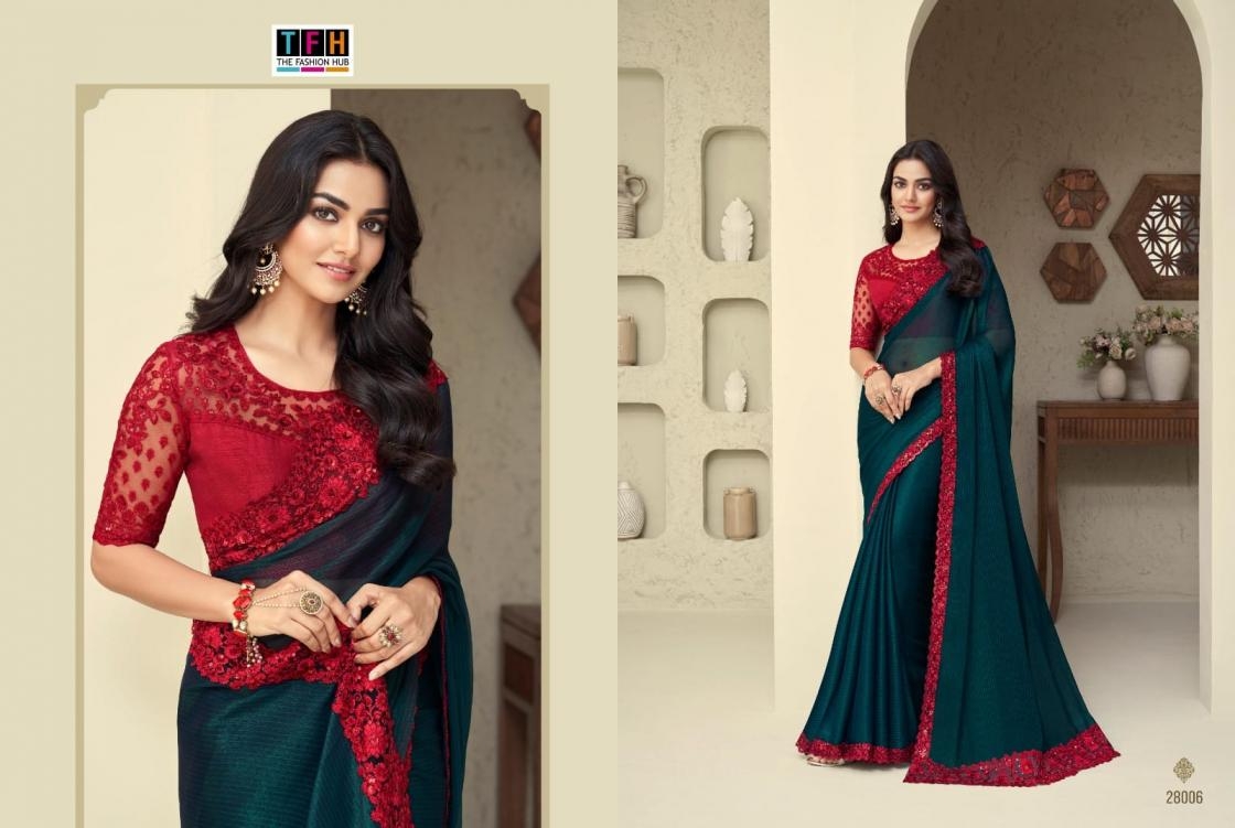 tfh diamond FANCY MATERIAL wholesale saree
