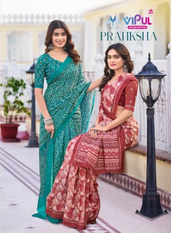 vipul fashion pratiksha series 89217-89228 cotton wholesale saree