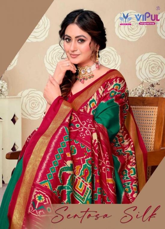 vipul sentosa silk series 88956-88963 SOFT SILK wholesale saree