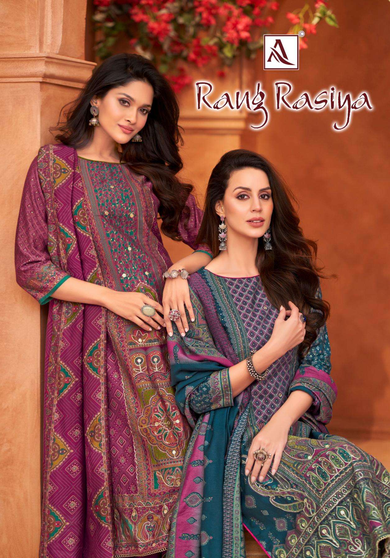 alok rang rasiya vol 2 series 1798001-1798006 Pure Mudaal wholesale suit 